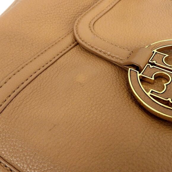 Pre Loved tory burch Women Brown Handbags - Picture 5 of 8